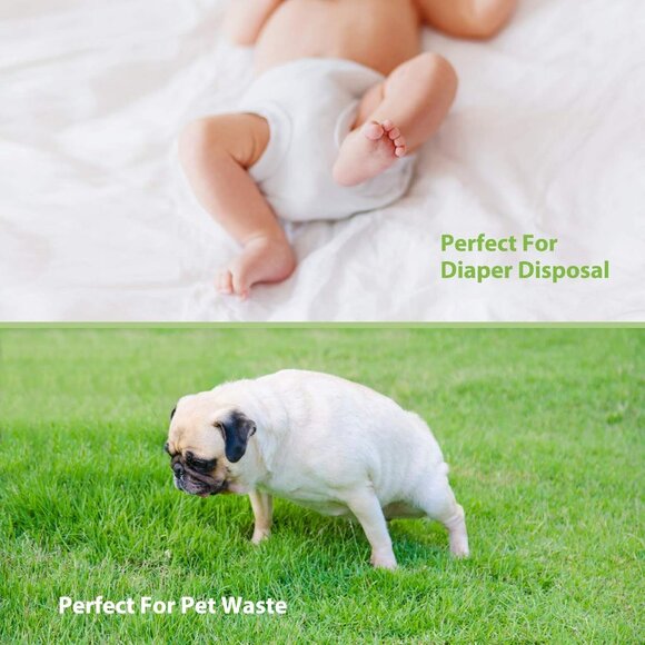 Multipurpose 8 Gallon Trash Bags - 330 Count, Premium Clear Plastic for Home Use - Picture 6 of 8